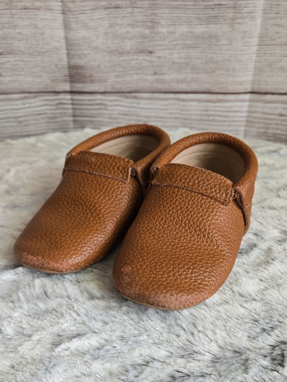 Monkey Feet Slip On Shoes, Kids Size 4-5Y